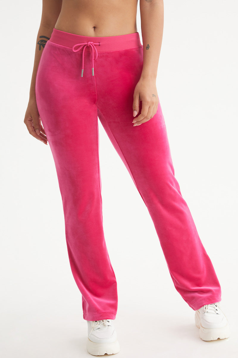 Glam Scorpio Customizable Big Bling Velour Track Pants