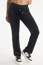 Glam Taurus Customizable Big Bling Velour Track Pants