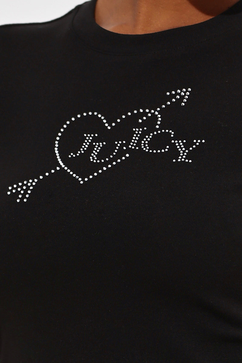 Glam Heart & Arrow Baby Tee