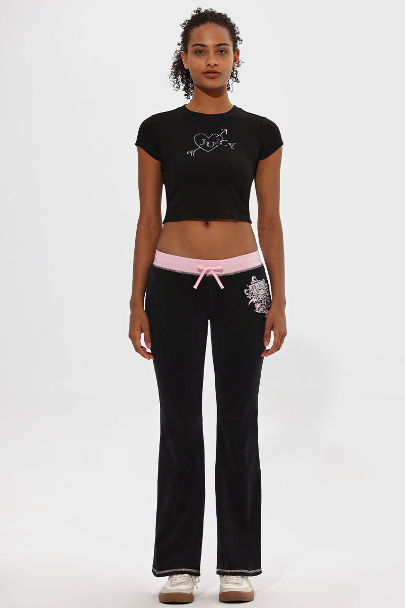 Glam Heart & Arrow Baby Tee