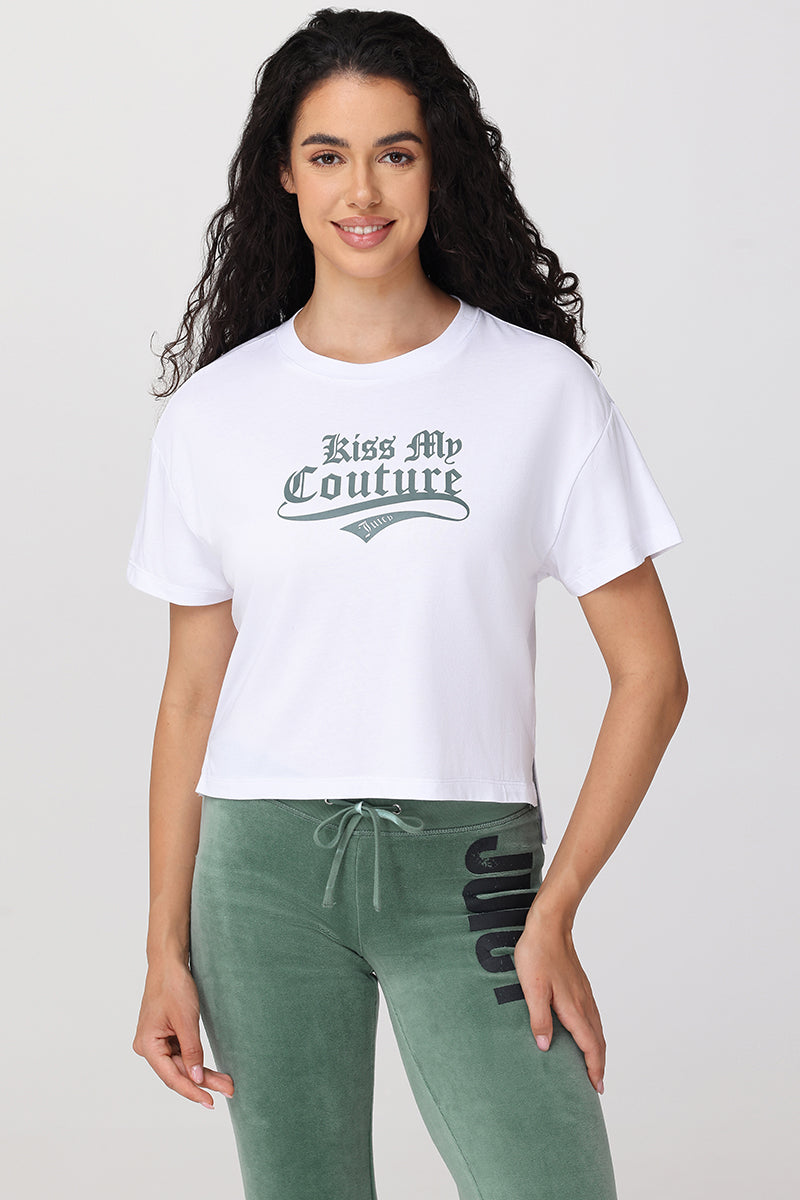 Glam Kiss My Couture Boxy Tee