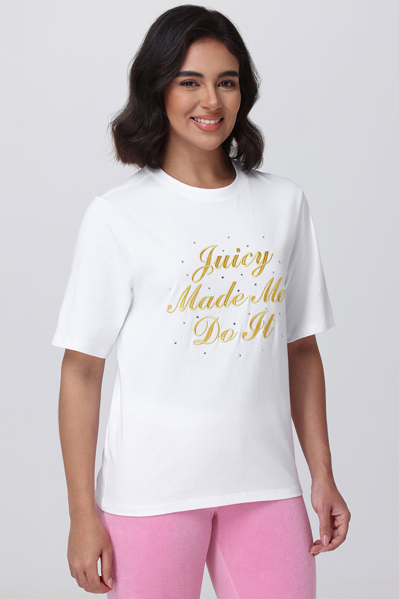 Glam Made Me Do It Heritage Oversized Tee