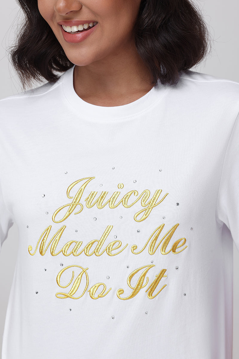 Glam Made Me Do It Heritage Oversized Tee