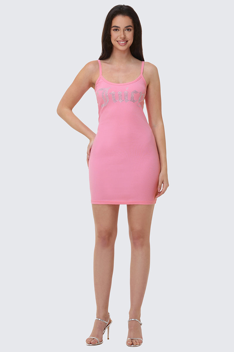 Glam Big Bling Mini Dress