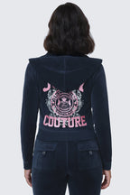 Glam Scottie Cotton Velour Hoodie