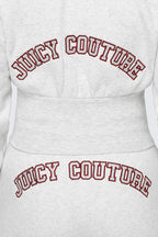 Glam Small Bling Fleece Quarter Zip Hoodie