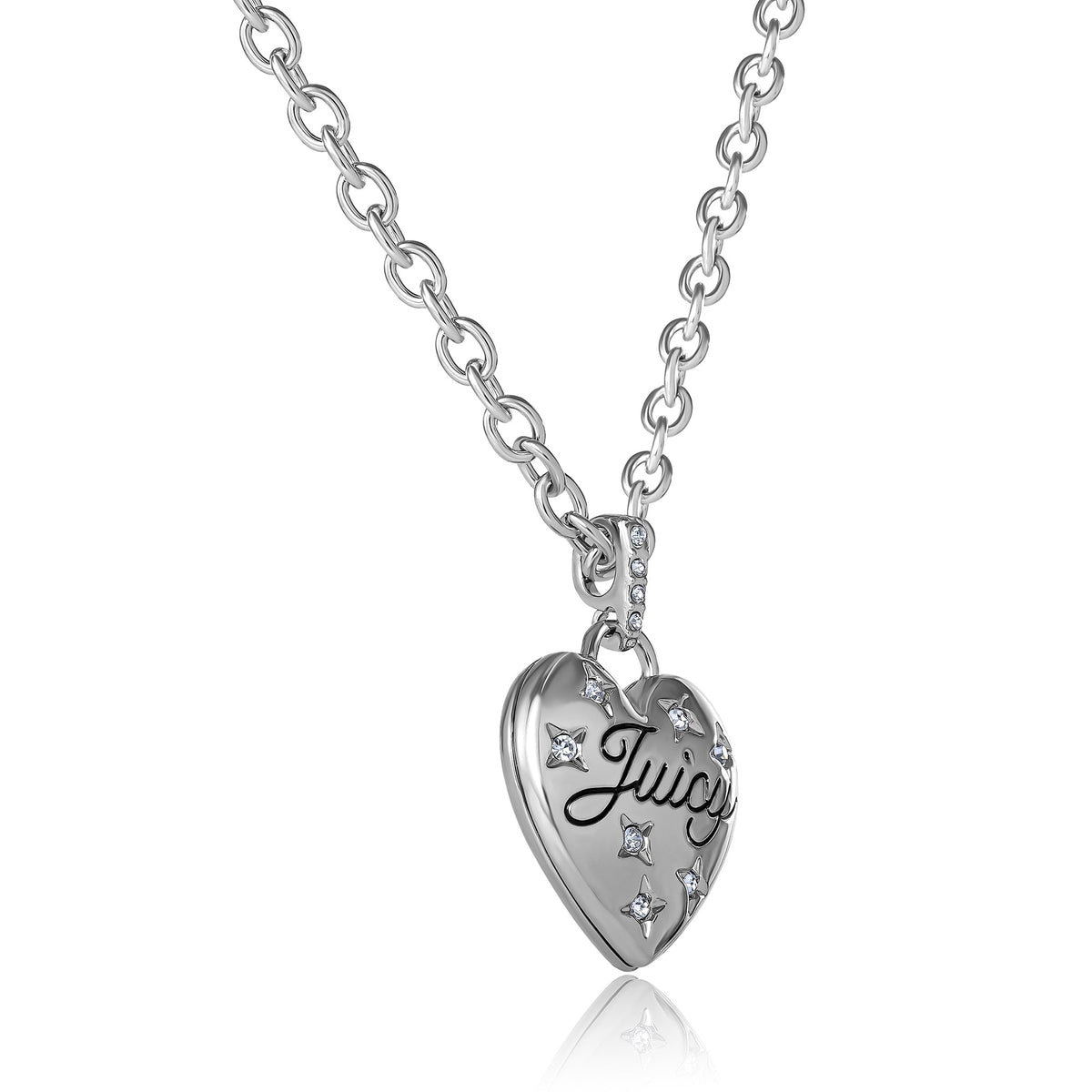 Glam Heart Pendant Necklace
