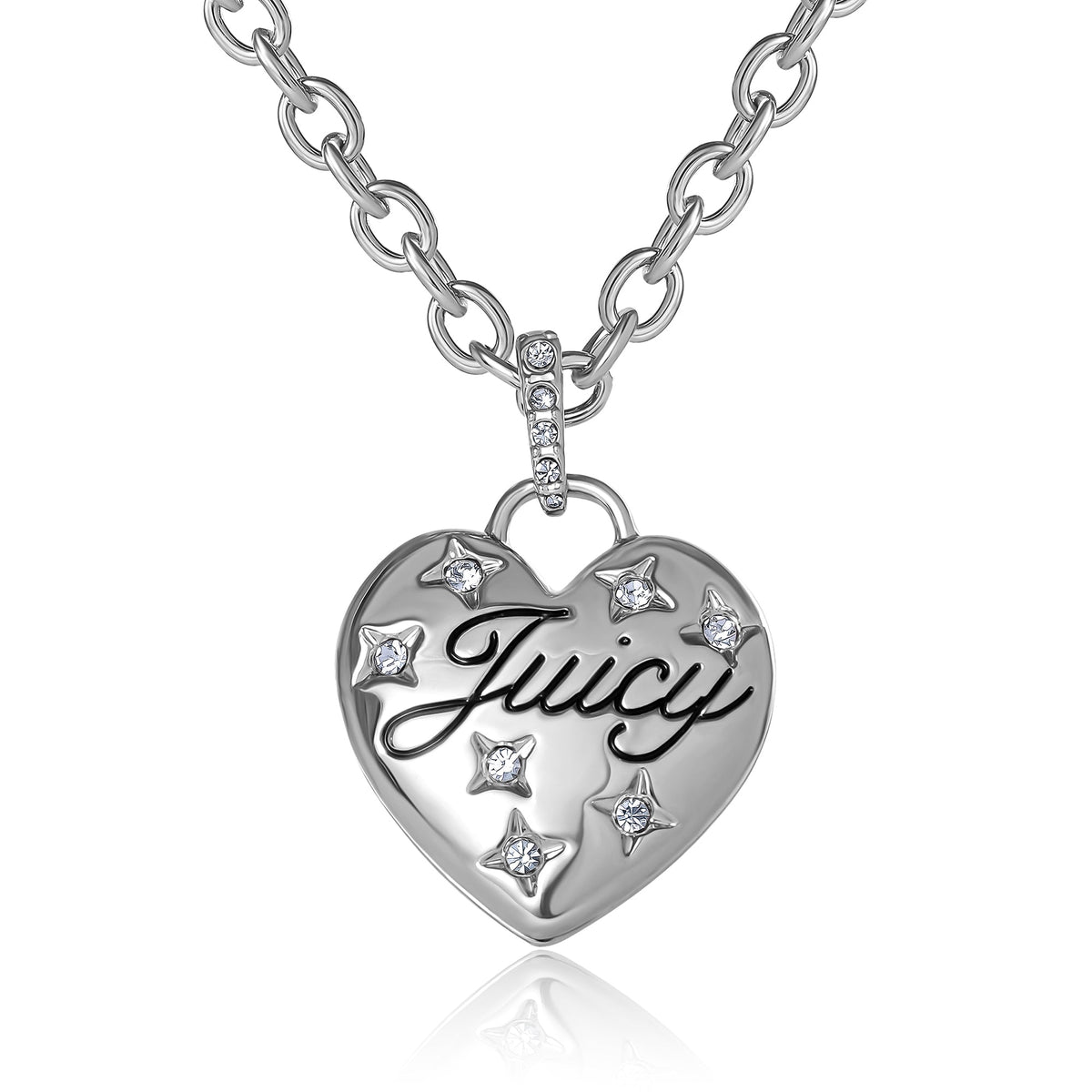 Glam Heart Pendant Necklace