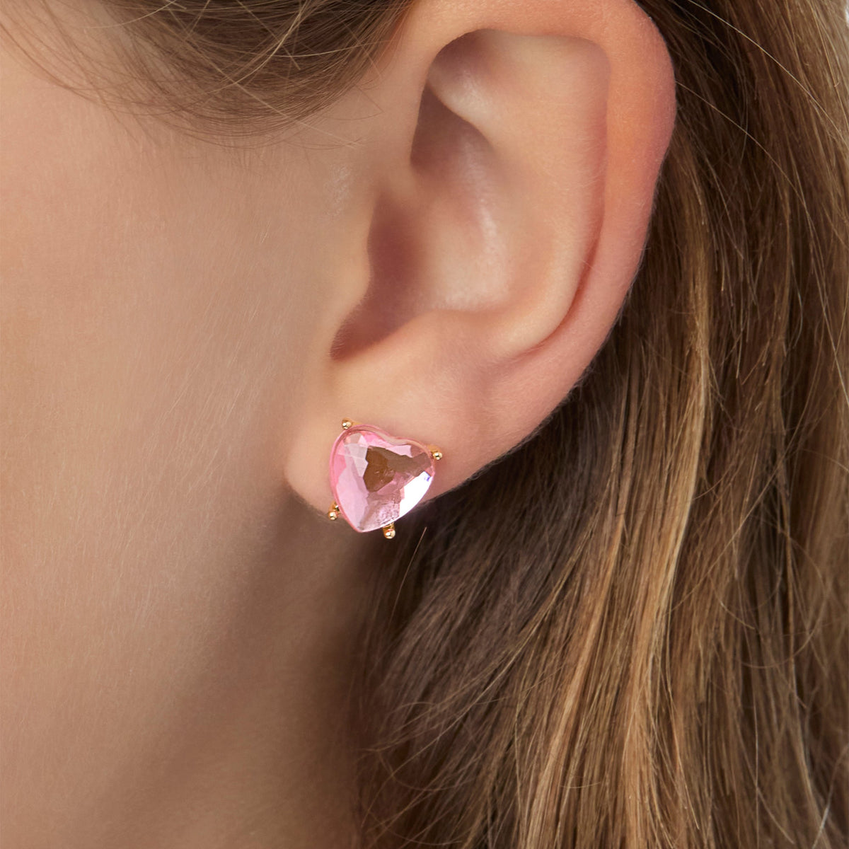 Glam Kids 3-Pair Stylish Stud Earrings Set