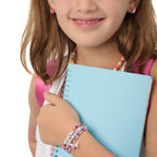 Glam Kids Choose Juicy Superstar 3 Piece Stretch Beaded Bracelet Set