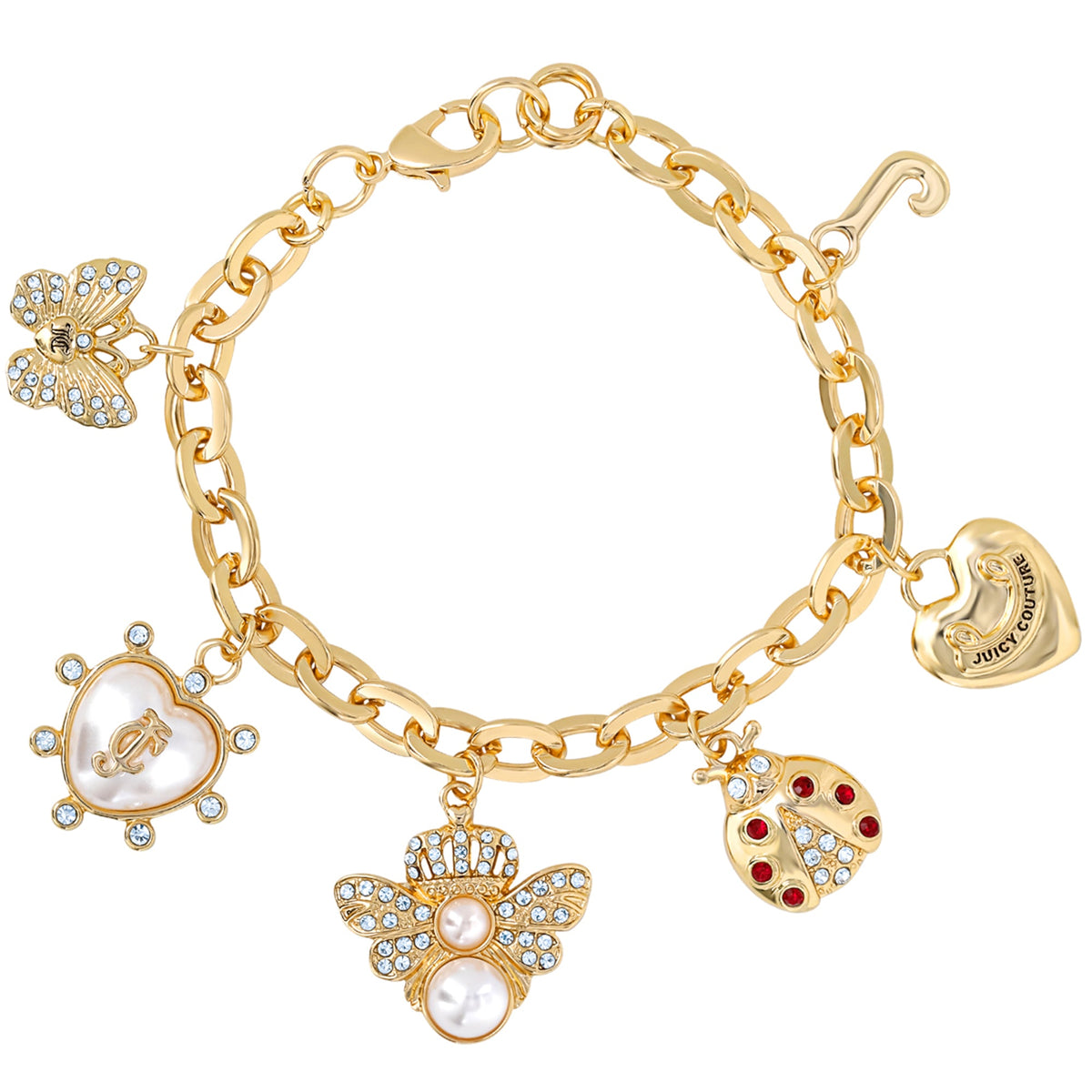 Glam Pearl & Icon Charm Bracelet