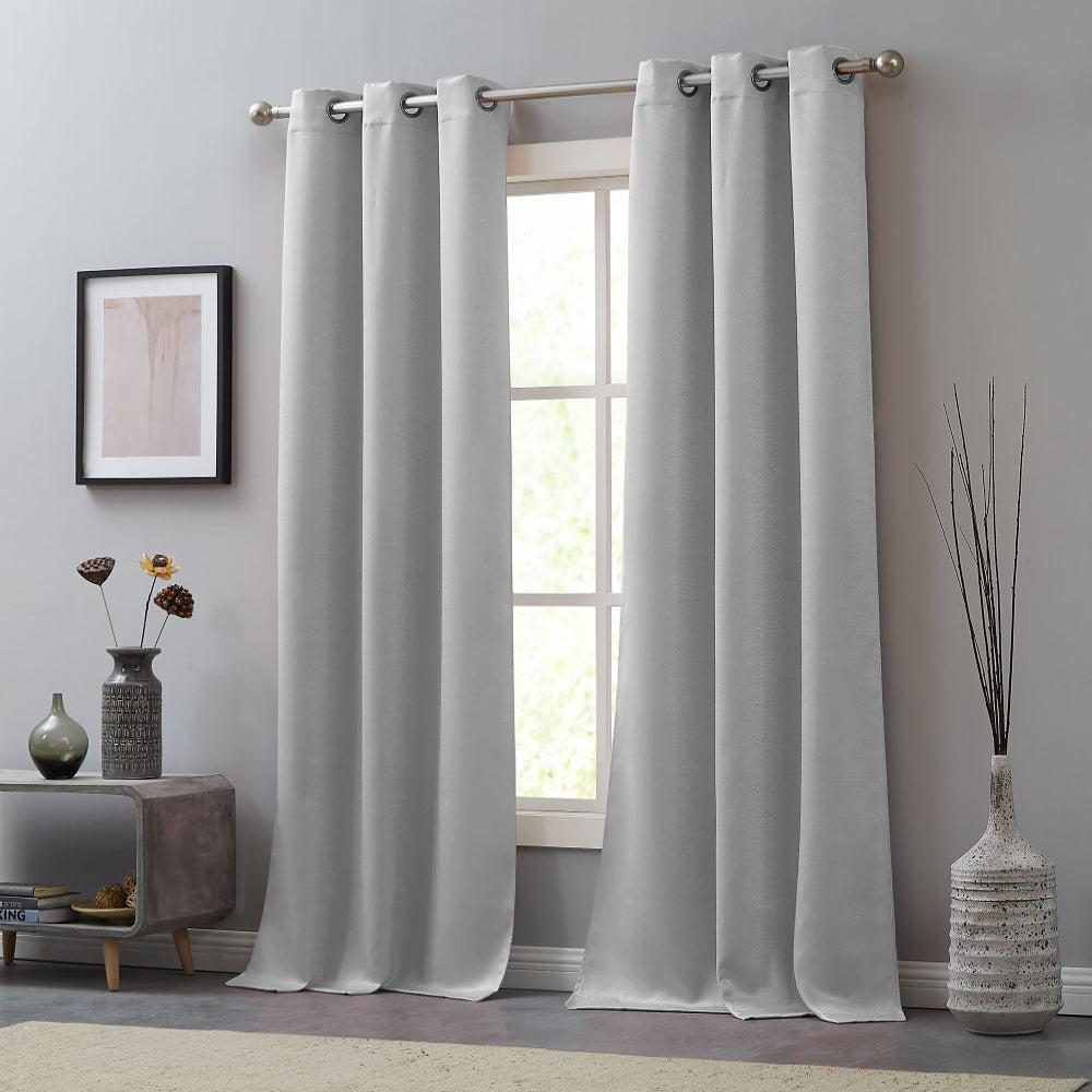 Glam Faux Suede Curtains