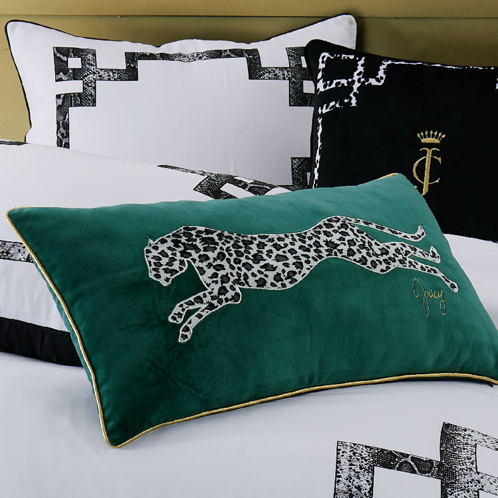 Glam Velvet Cheetah Pillow