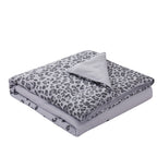 Glam Pearl Leopard Comforter Set