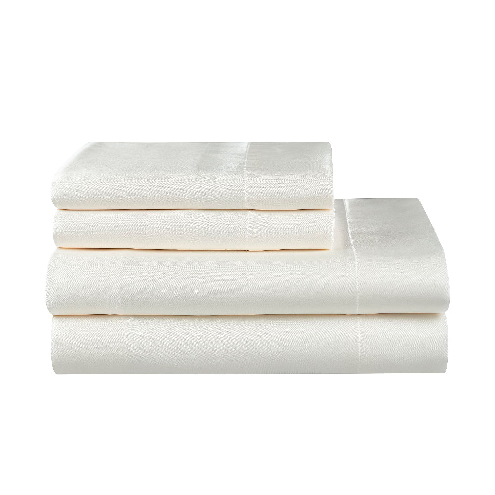 Glam Solid Satin Sheet Set