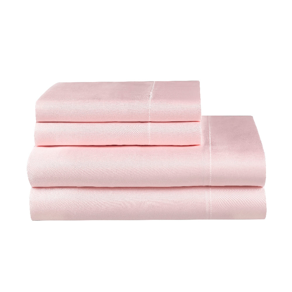 Glam Solid Satin Sheet Set