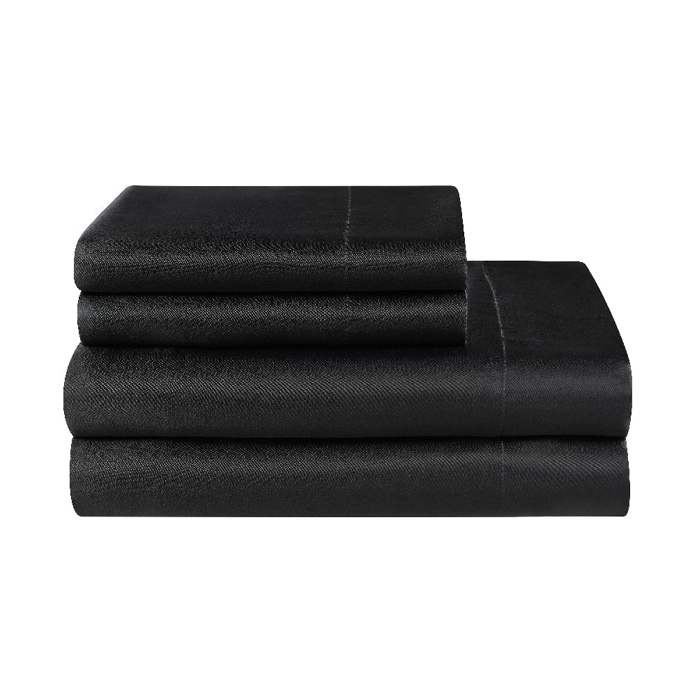 Glam Solid Satin Sheet Set
