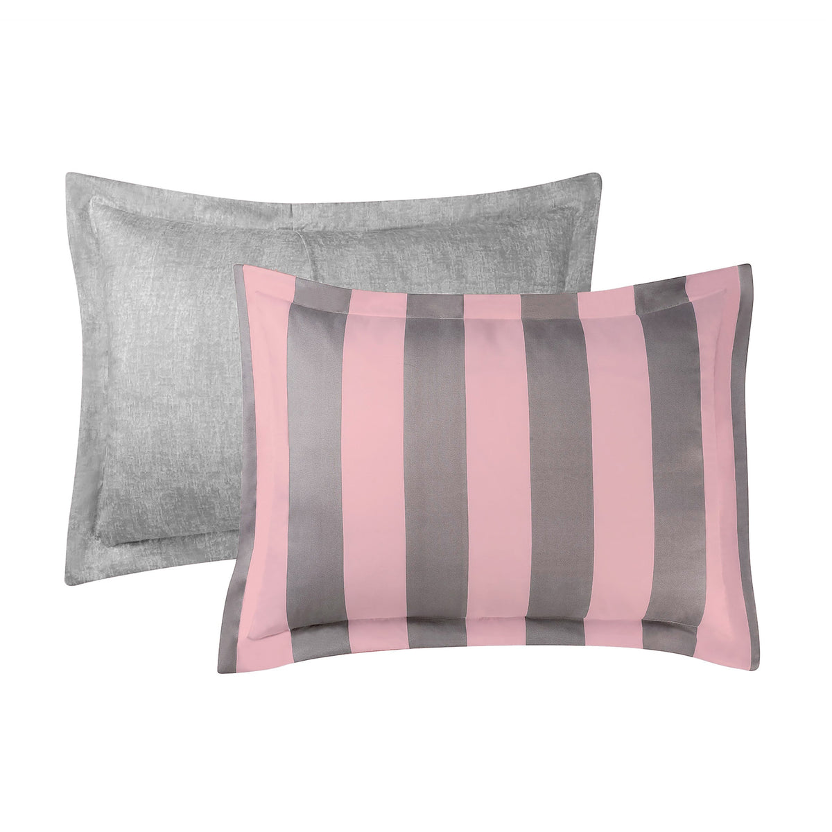 Glam Cabana Striped Reversible Comforter Set