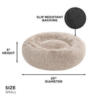 Glam Devon Faux Fur Pet Bed