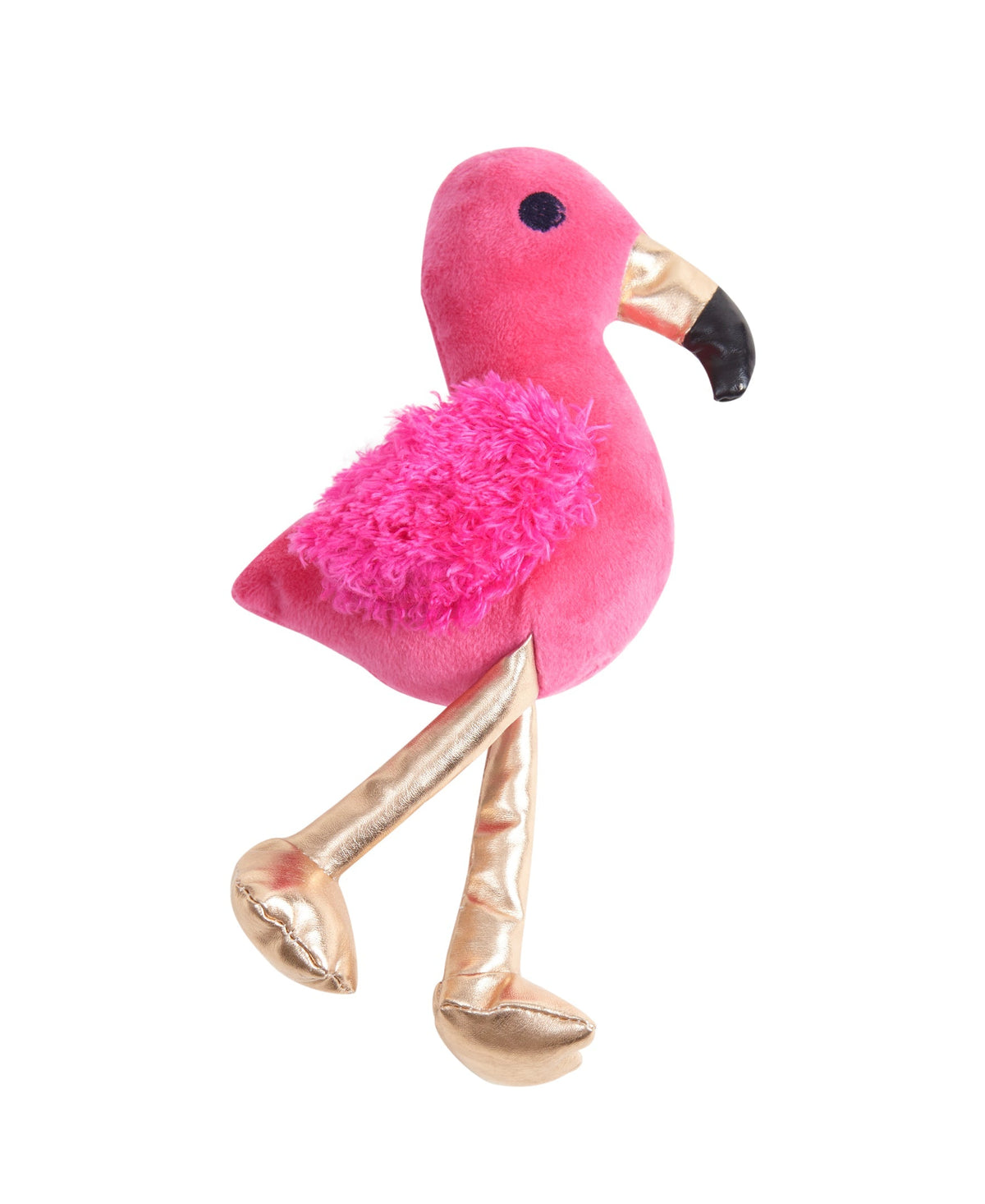 Glam Fun Flamingo Squeaky Pet Toy