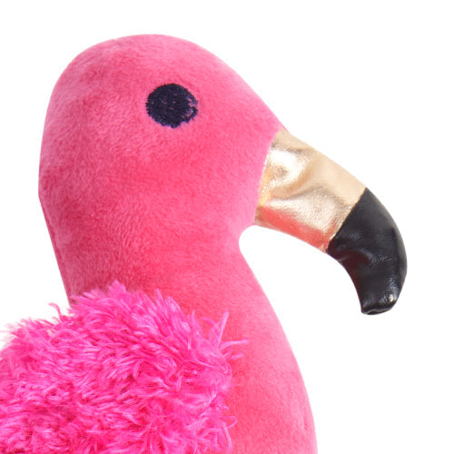Glam Fun Flamingo Squeaky Pet Toy