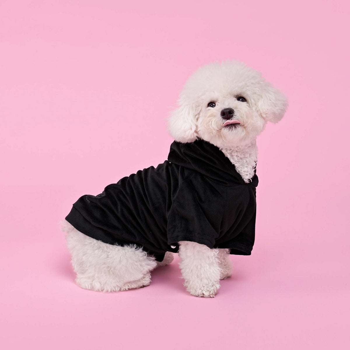 Glam Bling Velour Pet Hoodie
