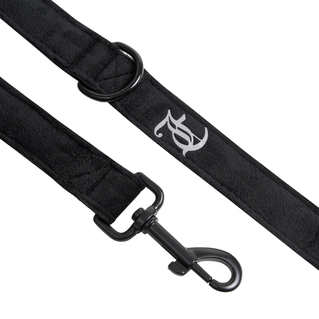 Glam Bling Velour Pet Harness and Leash Set