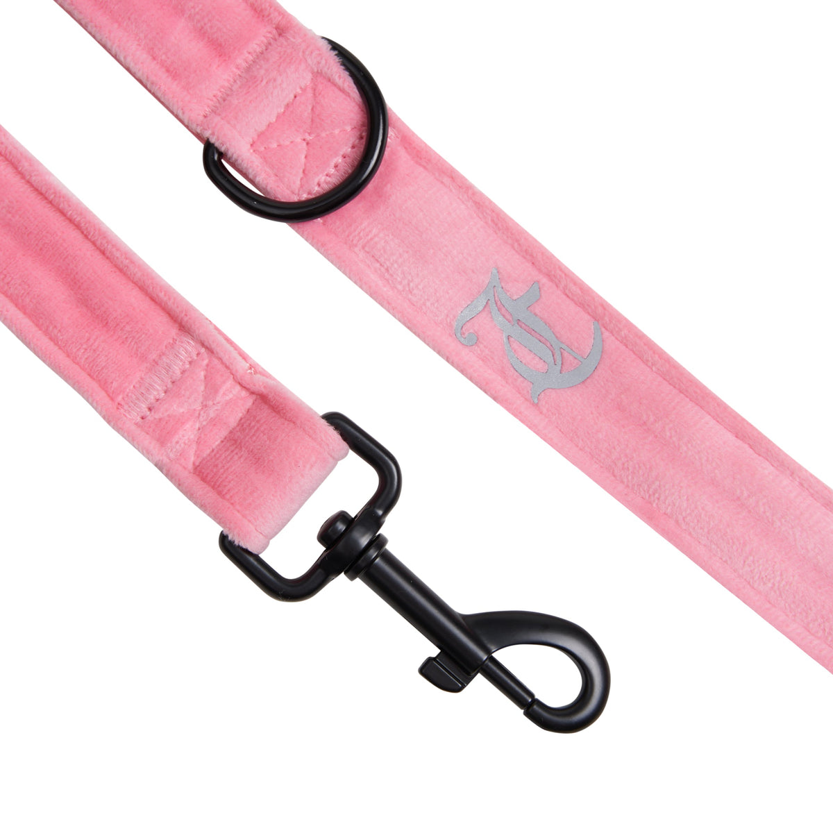 Glam Bling Velour Pet Harness and Leash Set