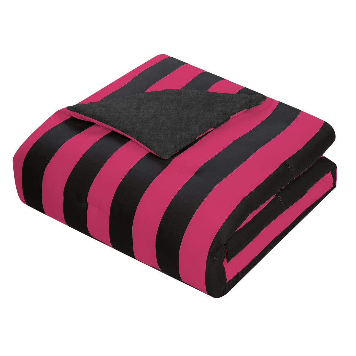 Glam Cabana Striped Reversible Comforter Set