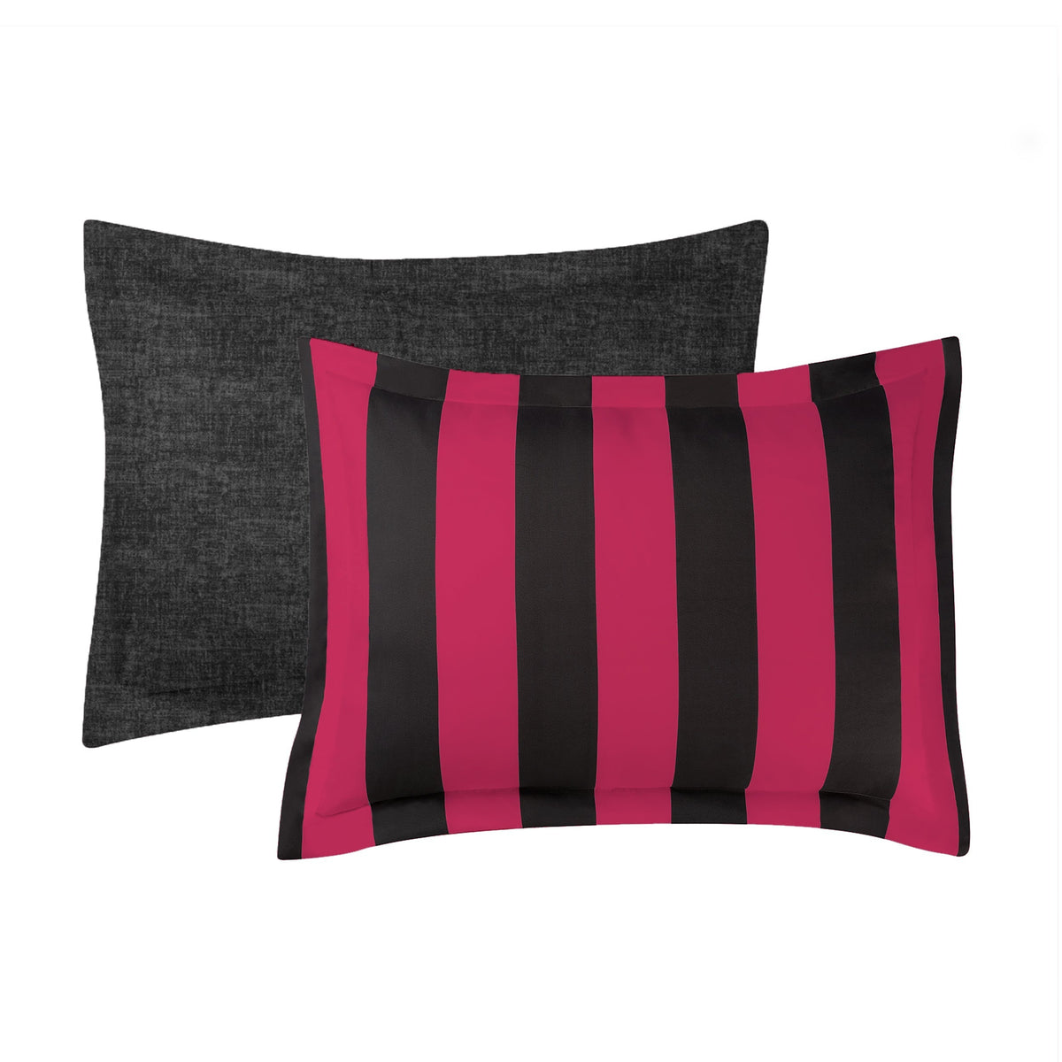 Glam Cabana Striped Reversible Comforter Set