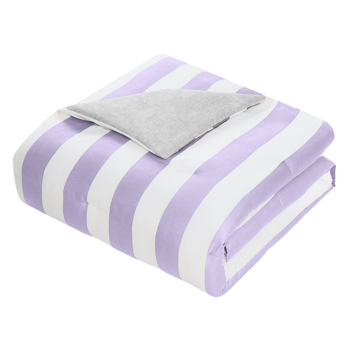 Glam Cabana Striped Reversible Comforter Set