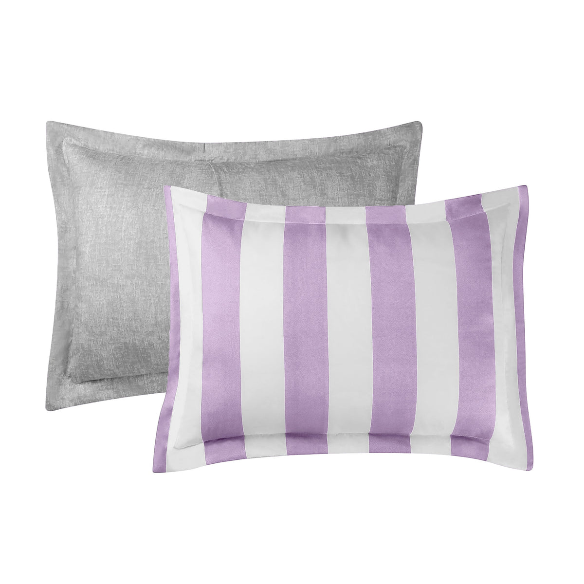 Glam Cabana Striped Reversible Comforter Set