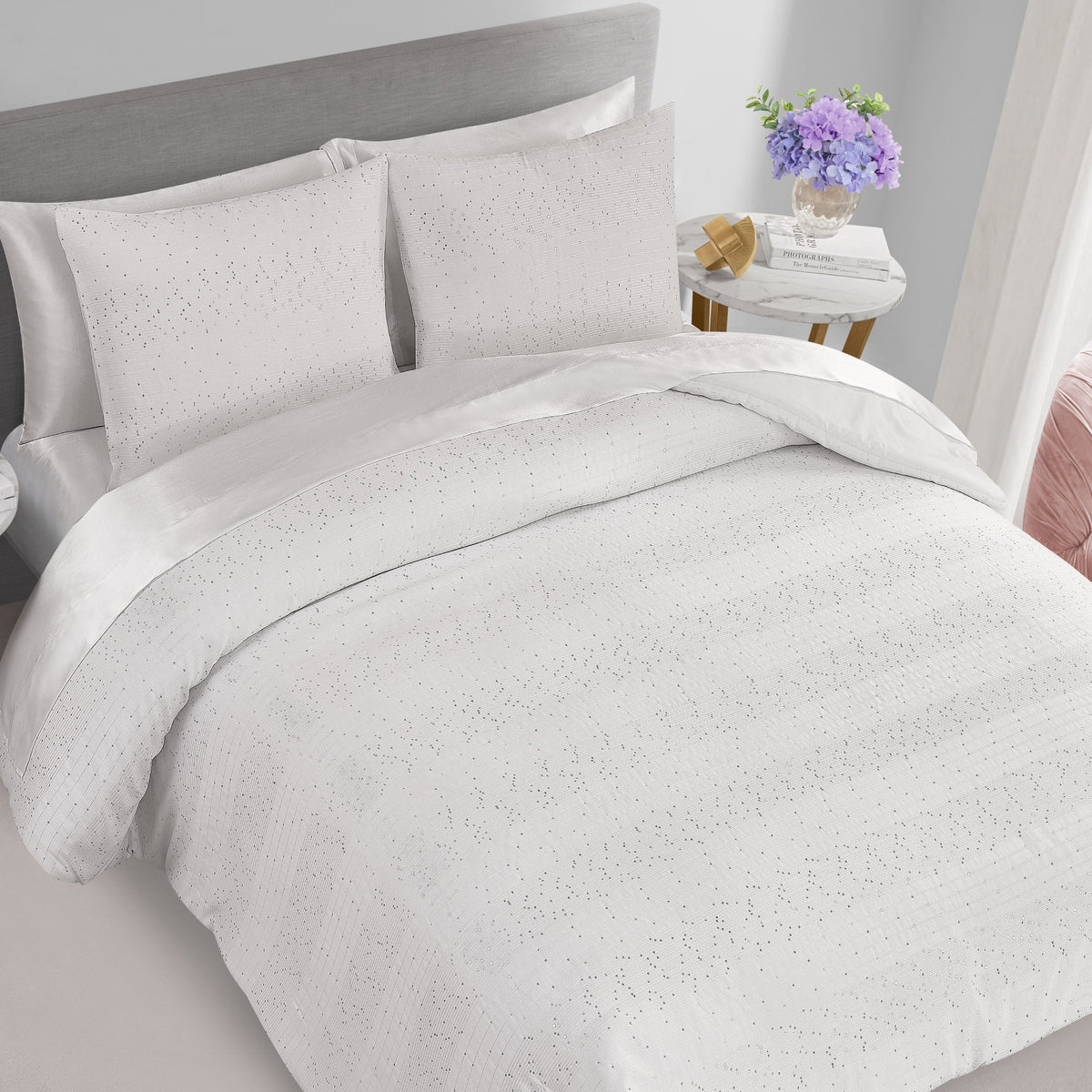 Glam Queenie Sequin Comforter Set