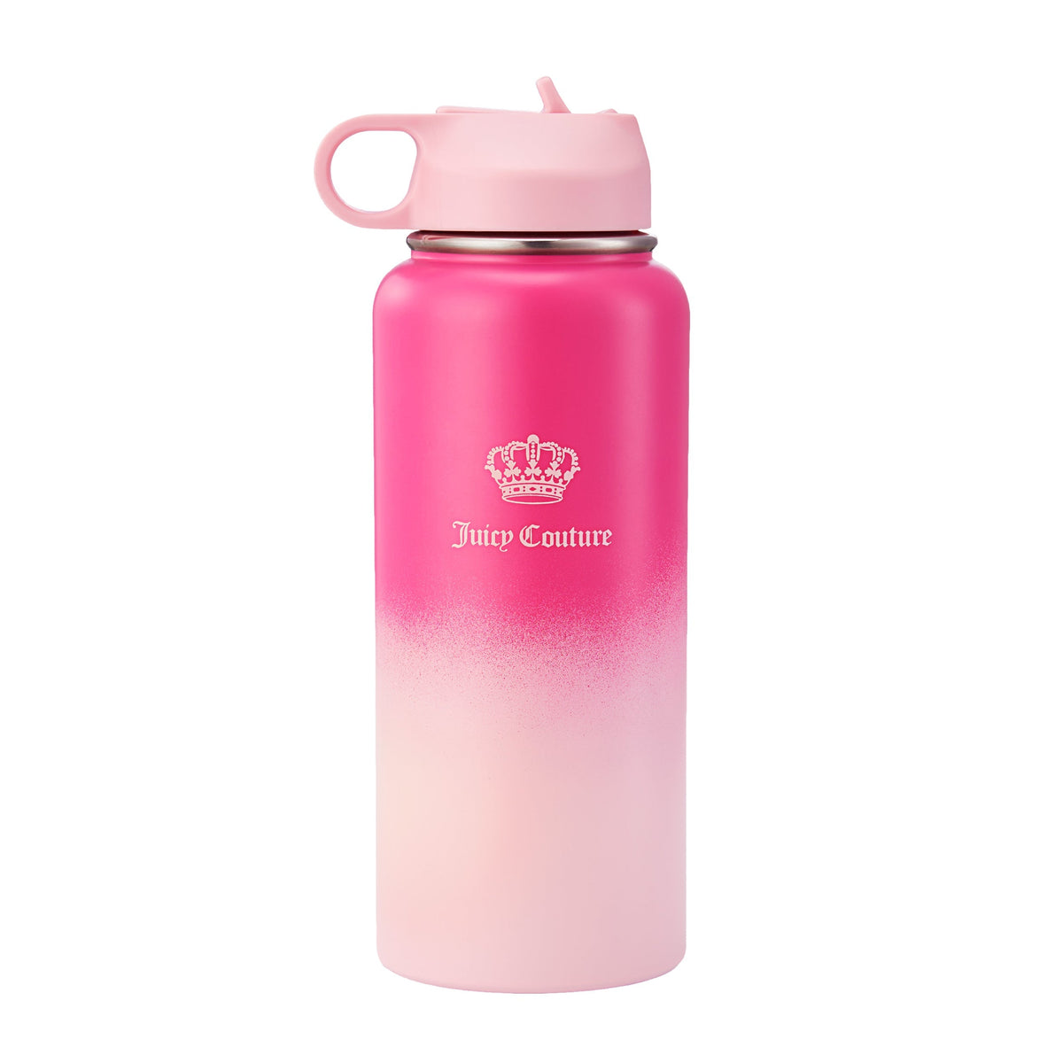 Glam Go Girl Stainless Steel Water Bottle with Pop-up Straw