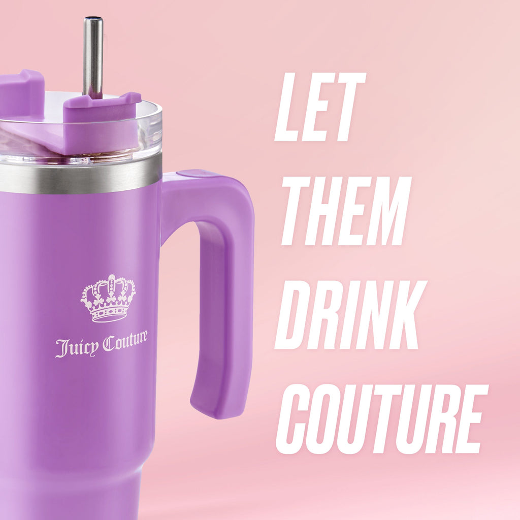 Glam Glam Logo Stainless Steel Water Bottle