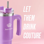 Glam Glam Logo Stainless Steel Water Bottle