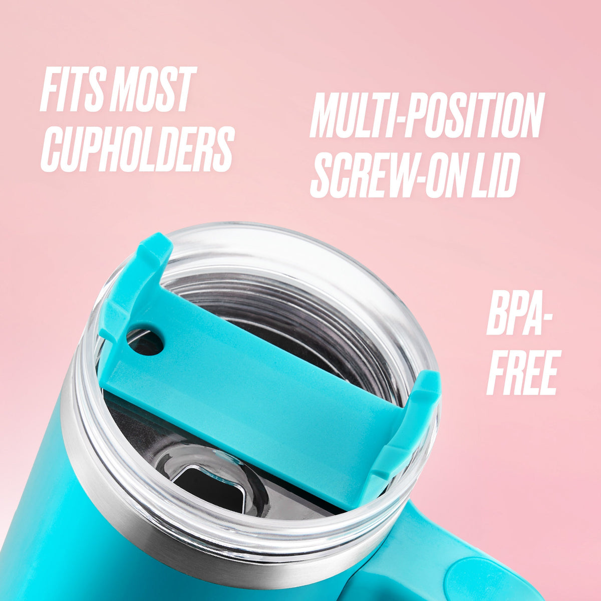 Glam Glam Logo Stainless Steel Water Bottle