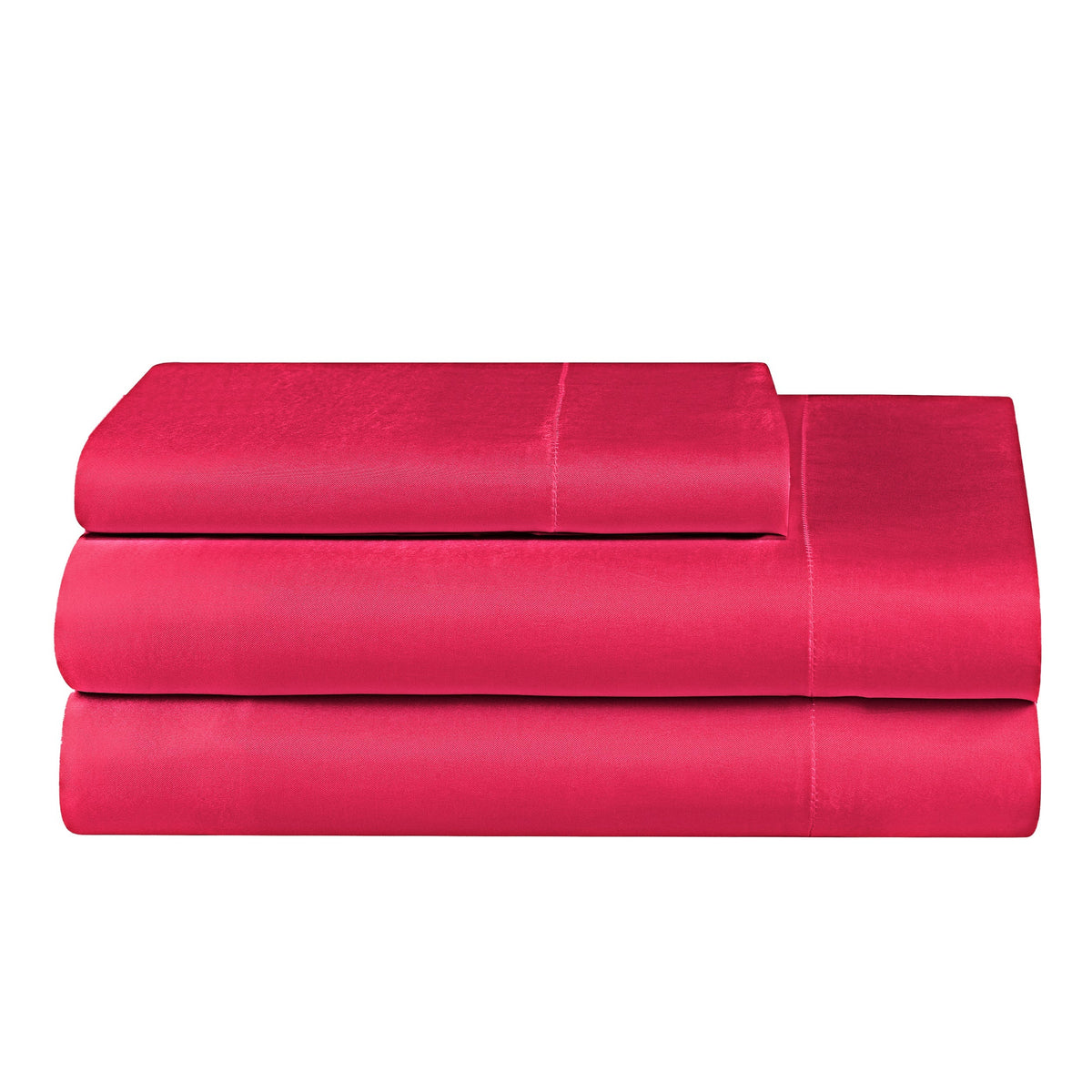 Glam Solid Satin Sheet Set