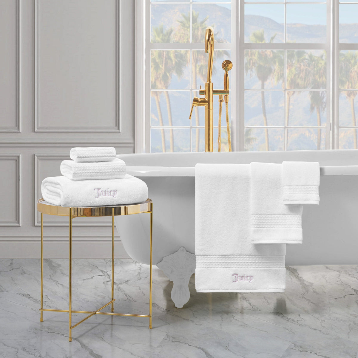 Glam Alyssa Bath Towel Set