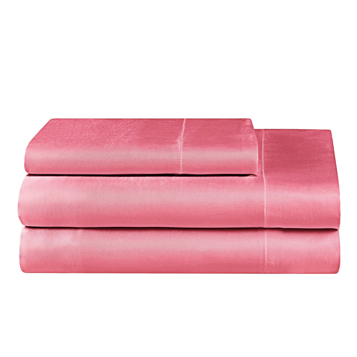 Glam Solid Satin Sheet Set