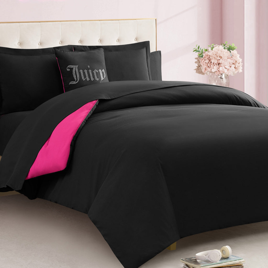 Glam Alexis Solid Bed in a Bag Bedding Set