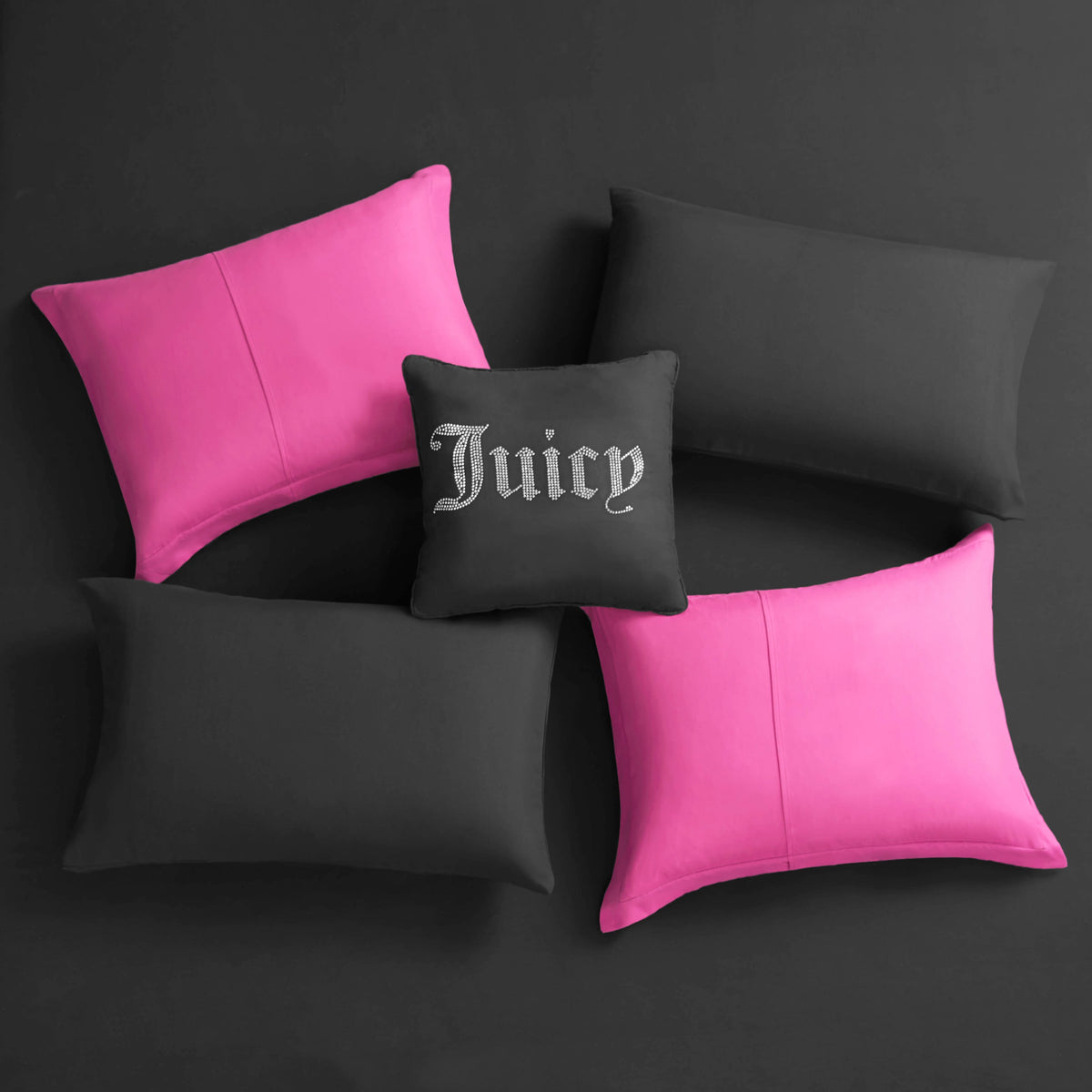 Glam Alexis Solid Bed in a Bag Bedding Set