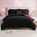 Glam Alexis Solid Bed in a Bag Bedding Set