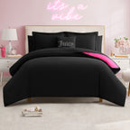 Glam Alexis Solid Bed in a Bag Bedding Set