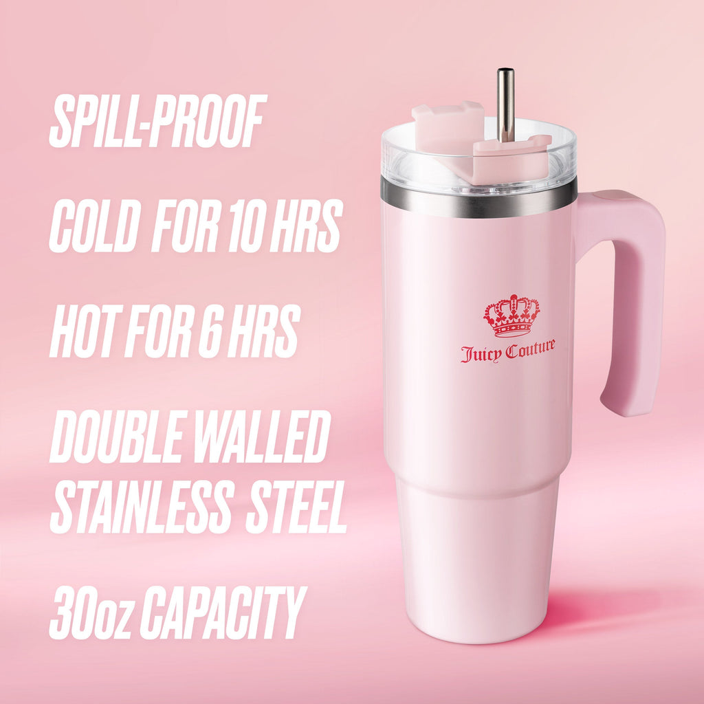 Glam Glam Logo Stainless Steel Water Bottle