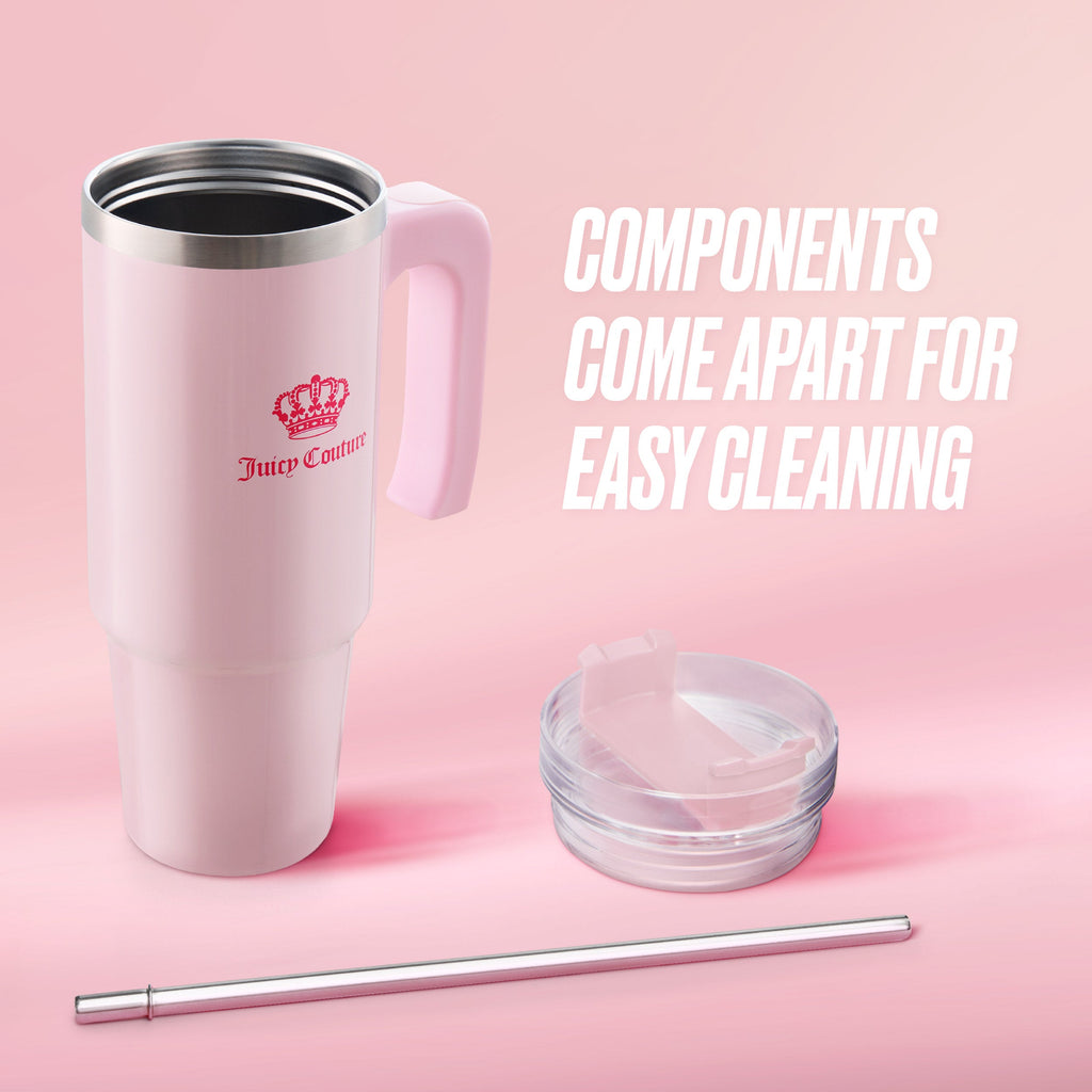 Glam Glam Logo Stainless Steel Water Bottle