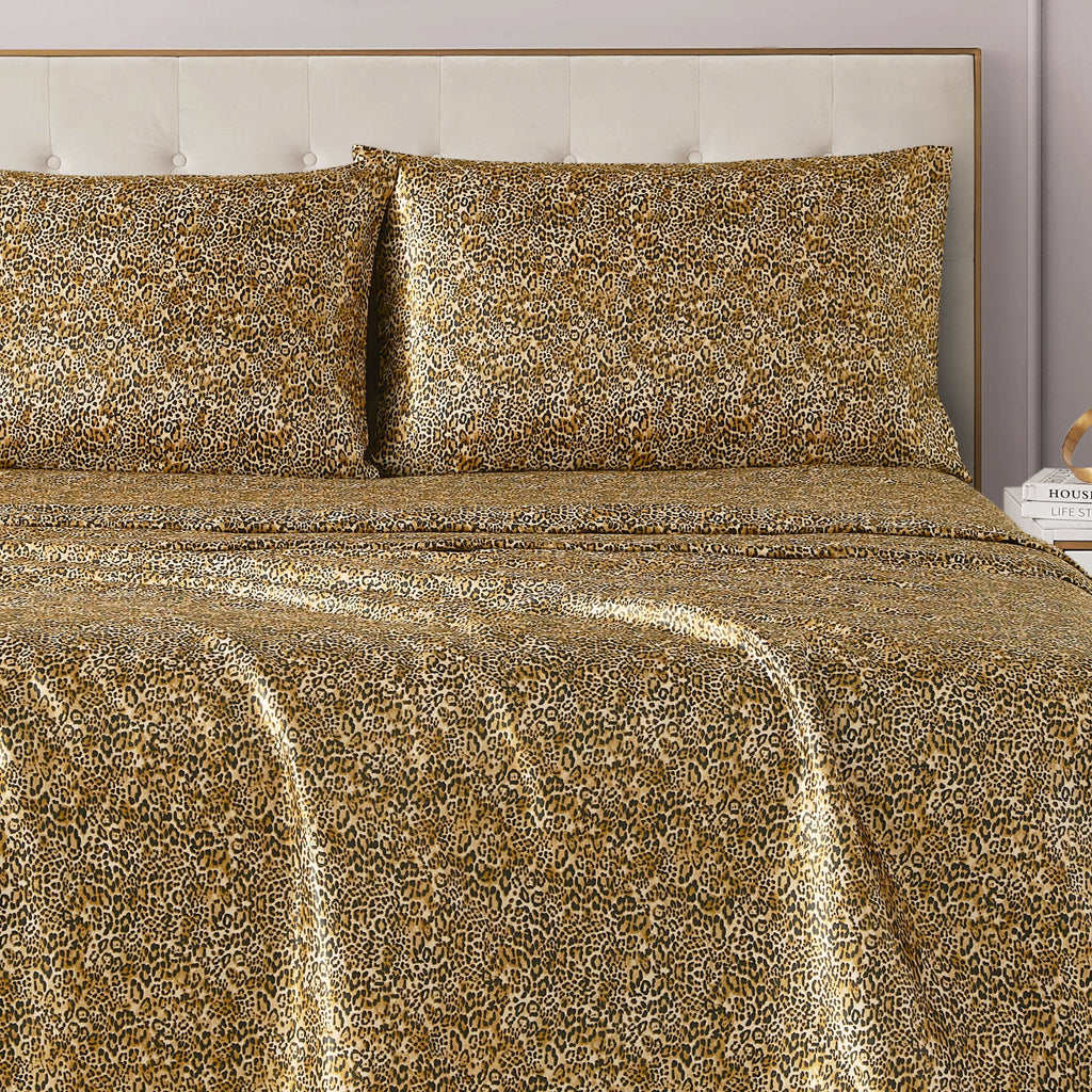 Glam Solid Satin Sheet Set
