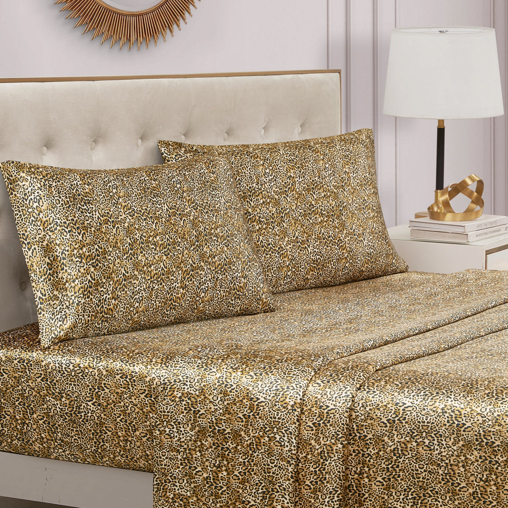 Glam Solid Satin Sheet Set
