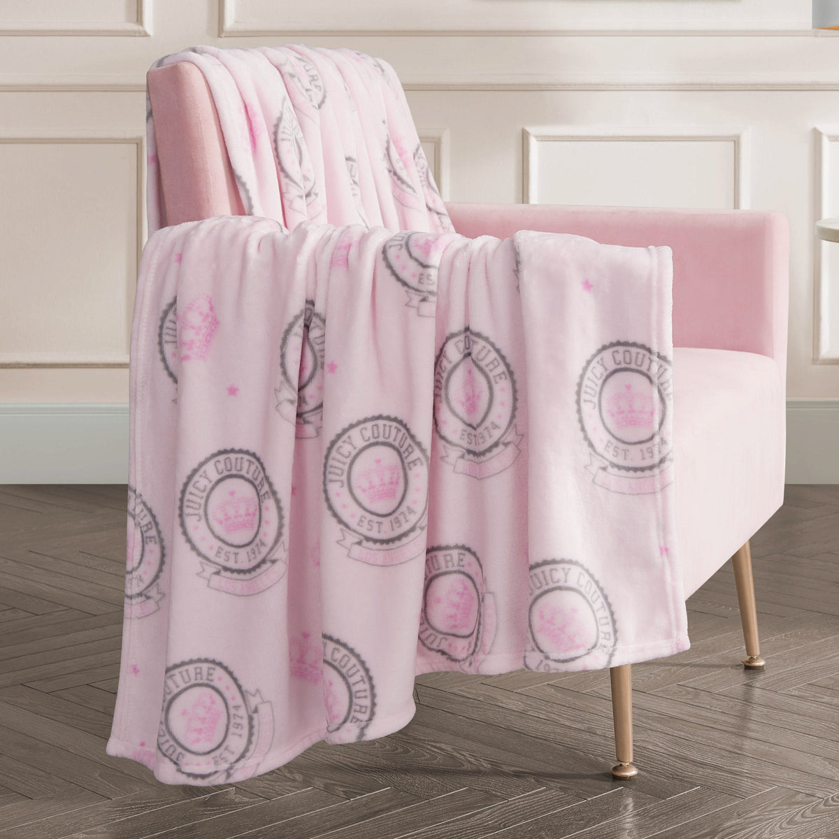 Glam Plush Throw Blanket