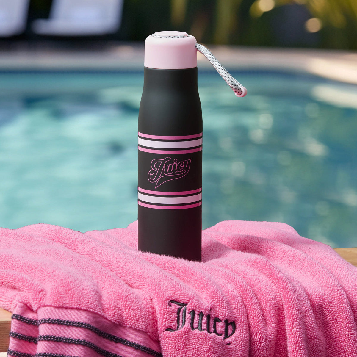 Glam Luxe Loop Hydration Stainless Steel Tumbler